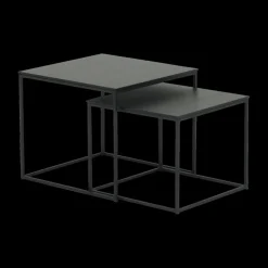 Set van 2 bijzettafels MIC Noir