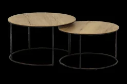 Set van 2 salontafels EDUARD Mango