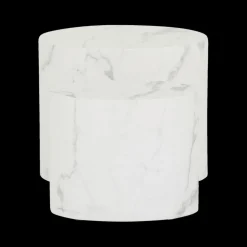 Set van 2 Salontafels RIKA Wit Carrara Marmer