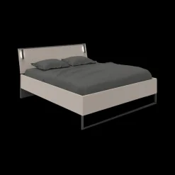 Slaapkamer GISELE: SCHFD-KLK B225 + Bed 160x200 + 2 Nachttafels