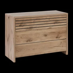 Slaapkamer ILJA: Kleerkast B280 + Bed 180x200/2 Nachttafels + Commode B111