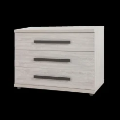 Slaapkamer IMPERIUM: Kleerkast 250cm + Bed 140x200 + Commode + 2x Nachttafels