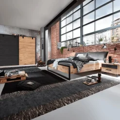 Slaapkamer KICK: Kleerkast 250cm + Bed 160x200 + 2x Nachttafels