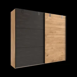 Slaapkamer KICK: Kleerkast 250cm + Bed 160x200 + 2x Nachttafels