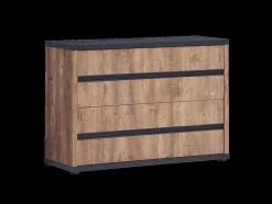 Slaapkamer PIPPA: Kleerkast 220cm + Bed 160x200 + 2x Nachttafel B58