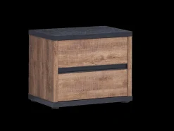 Slaapkamer PIPPA: Kleerkast 220cm + Bed 140x200 + 2x Nachttafel B58