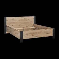 Slaapkamer ROSALIND: Kleerkast B245 + Bed 180x200 + Commode B110 + 2x Nachttafel B53