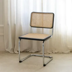 Sledestoel GUSTAV Beech Wood Black