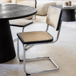 Sledestoel GUSTAV Beech Wood Black