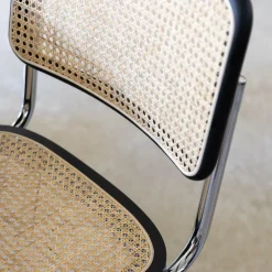 Sledestoel GUSTAV Beech Wood Black