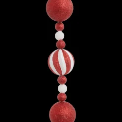 Slinger ELWOOD met Ballen Wit/Rood