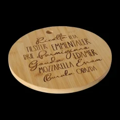 Snijplank KAROLO Kaas Rond Bamboe