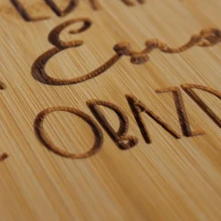 Snijplank KAROLO Kaas Rond Bamboe