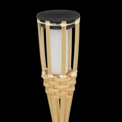 Solar Tuinfakkel BALIZA Bamboe Naturel