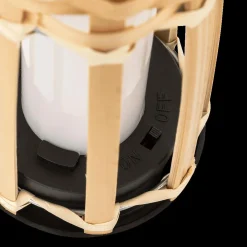 Solar Tuinfakkel BALIZA Bamboe Naturel