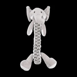 Speeltje BASILE Koord Olifant Grijs