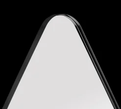 Spiegel BRITS Druppel Metaal Zwart