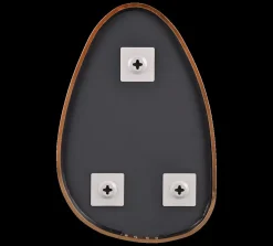 Spiegel BRITS Organanisch L Metaal Goud