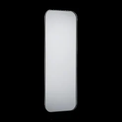 Spiegel BRITS Rechthoekig L Metaal Zwart