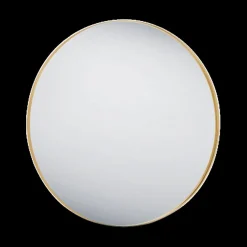 Spiegel BRITS Rond Ø80 Metaal Goud