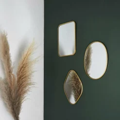 Spiegel CONTREZI Ovaal Met. Goud