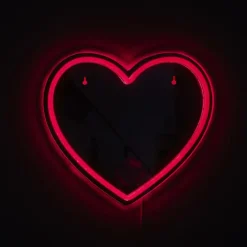 Spiegel HART m/Led Rood