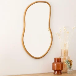 Spiegel IBLIA Organisch Hout Naturel