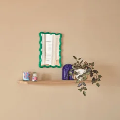 Spiegel JUDYN L Golvend Groen