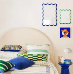 Spiegel JUDYN L Golvend Groen