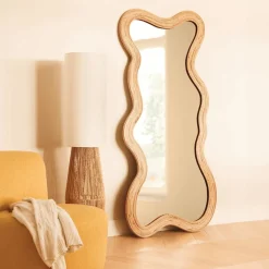 Spiegel MELSIO Org. Rotan Naturel