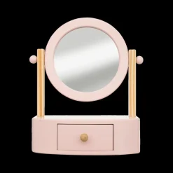 Spiegel PRINSES M/Opbergvak Roze