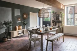 Spiegel SUN Rotan Ø58 cm