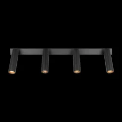 Spot AMBALA 4Del. Met. Zwart