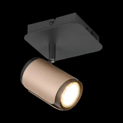 Spot GILLAN 1Del. Zwart/Coffee