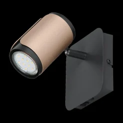 Spot GILLAN 1Del. Zwart/Coffee