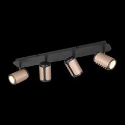 Spot GILLAN 4Del. Zwart/Coffee