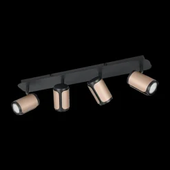 Spot GILLAN 4Del. Zwart/Coffee