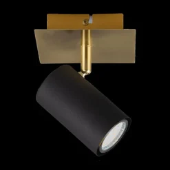 Spot MARLEY 1-Delig Metaal Zwart/Goud