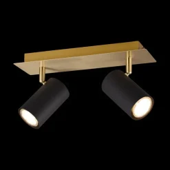 Spot MARLEY 2-Delig Metaal Zwart/Goud