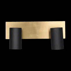 Spot MARLEY 2-Delig Metaal Zwart/Goud