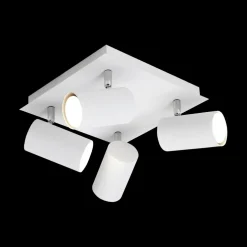 Spot MARLEY 4-Delig Metaal Wit