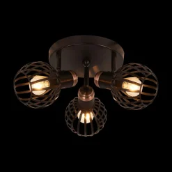 Spot RAGA 3Del. Zwart/Koper