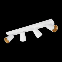 Spot SHARP 4Del. Met. Wit/Goud