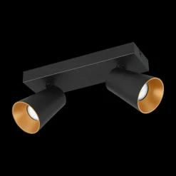 Spot SHARP 2Del. Met. Zwart/Goud