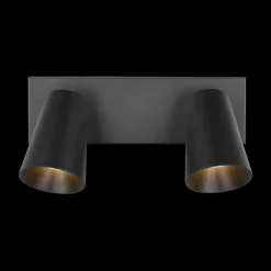 Spot SHARP 2Del. Met. Zwart/Goud