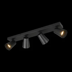 Spot SHARP 4Del. Met. Zwart/Goud