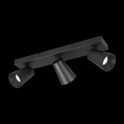 Spot SHARP 3Del. Met. Zwart/Goud