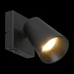 Spot SHARP 1Del. Met. Zwart/Goud