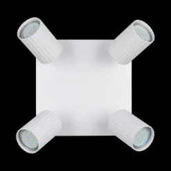 Spot SOKA 4Del. Metaal Wit