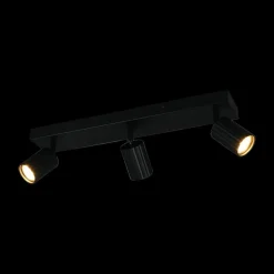 Spot SOKA 3Del. Metaal Zwart